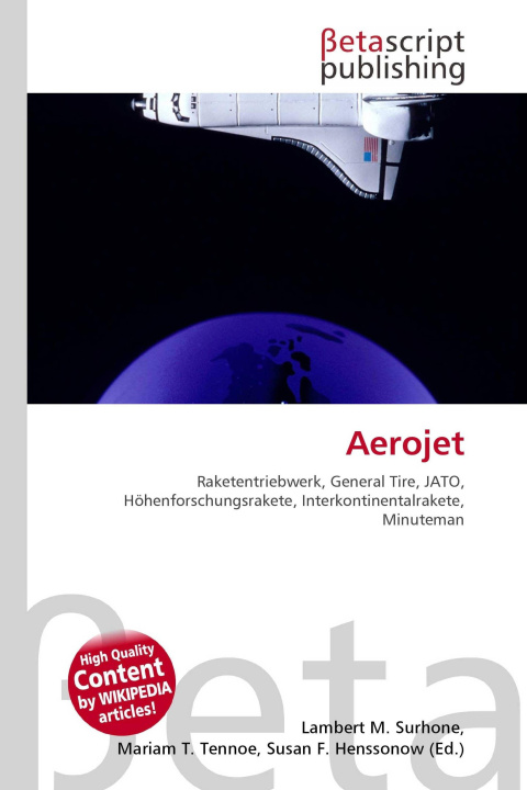 Kniha Aerojet Mariam T. Tennoe