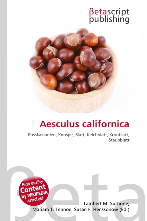 Kniha Aesculus californica Mariam T. Tennoe