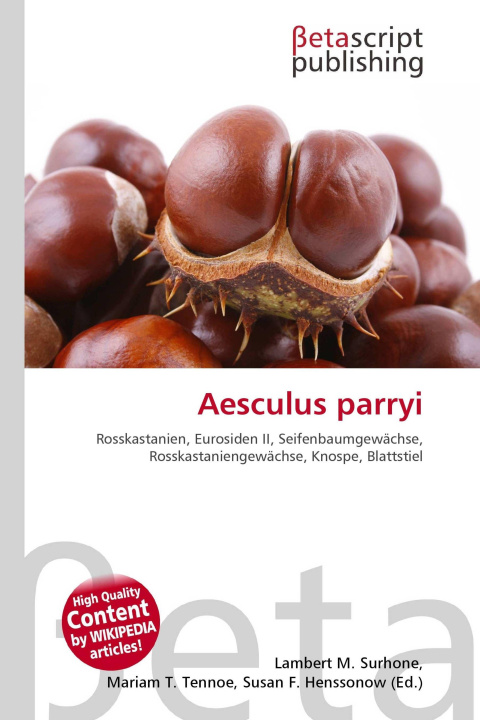 Kniha Aesculus parryi Mariam T. Tennoe