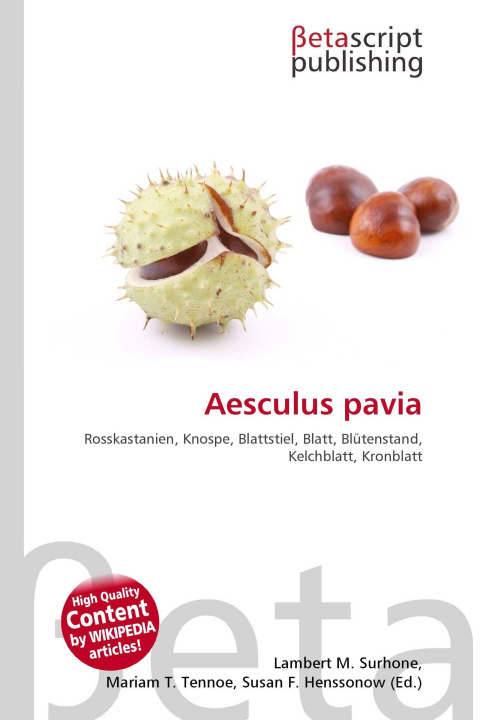 Kniha Aesculus pavia Mariam T. Tennoe
