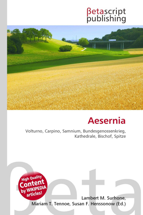 Kniha Aesernia Mariam T. Tennoe