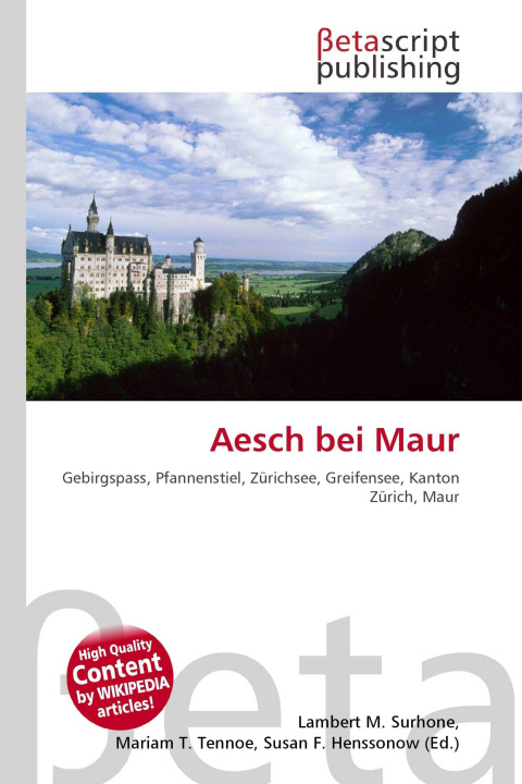 Kniha Aesch bei Maur Mariam T. Tennoe