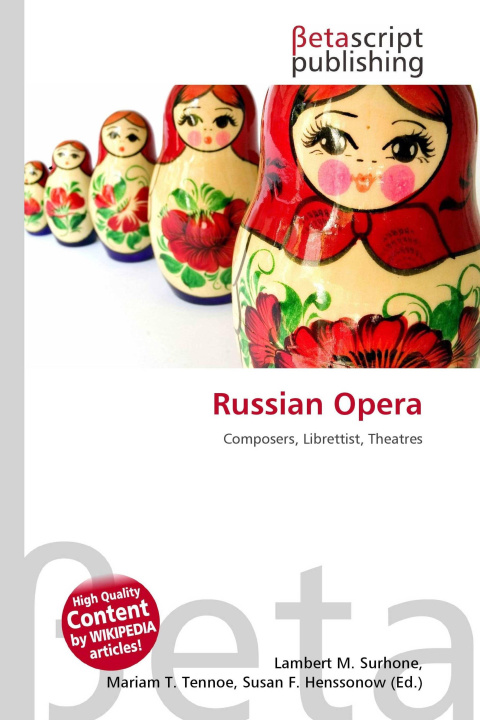 Kniha Russian Opera Mariam T. Tennoe