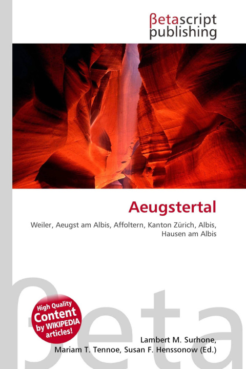 Carte Aeugstertal Mariam T. Tennoe