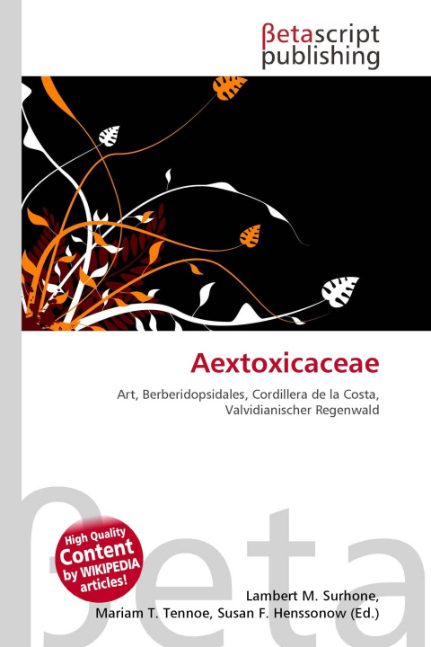 Knjiga Aextoxicaceae Mariam T. Tennoe