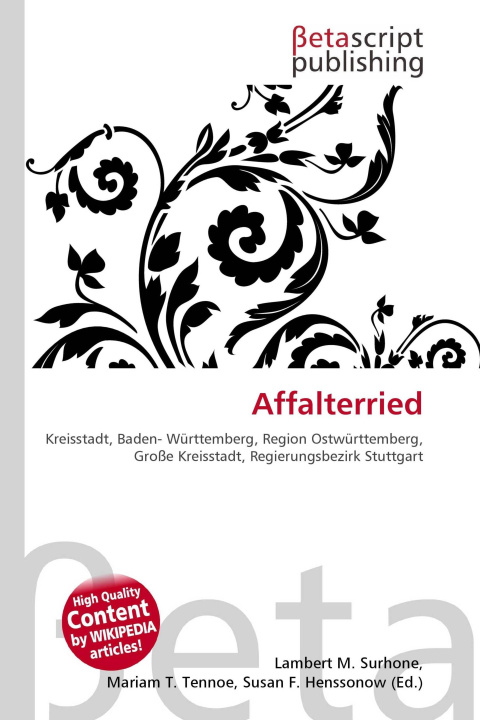 Kniha Affalterried Mariam T. Tennoe