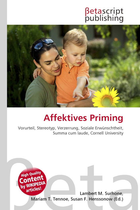 Kniha Affektives Priming Mariam T. Tennoe
