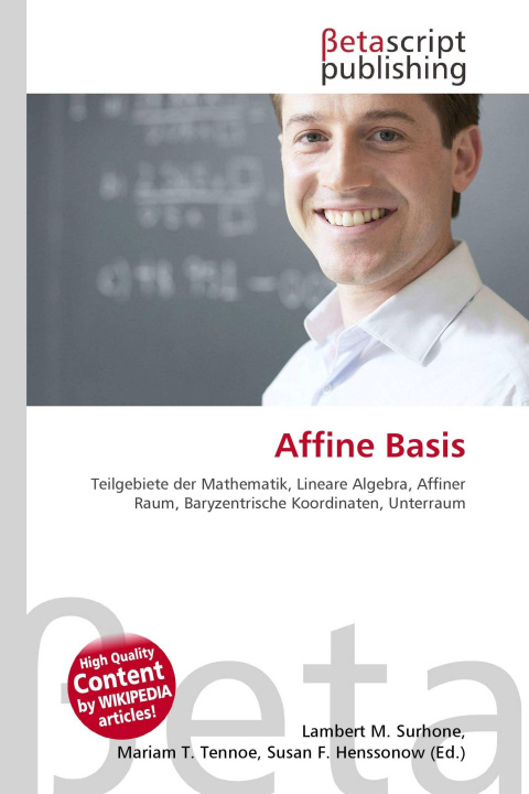 Kniha Affine Basis Mariam T. Tennoe