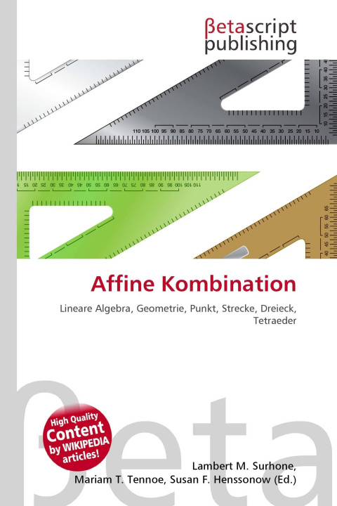 Kniha Affine Kombination Mariam T. Tennoe