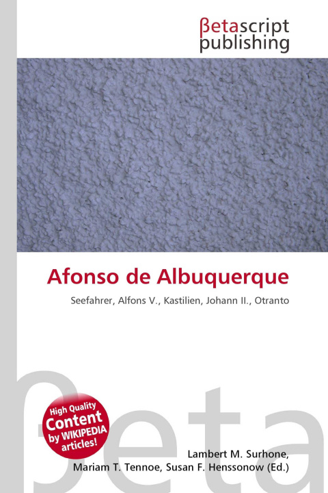 Kniha Afonso de Albuquerque Mariam T. Tennoe