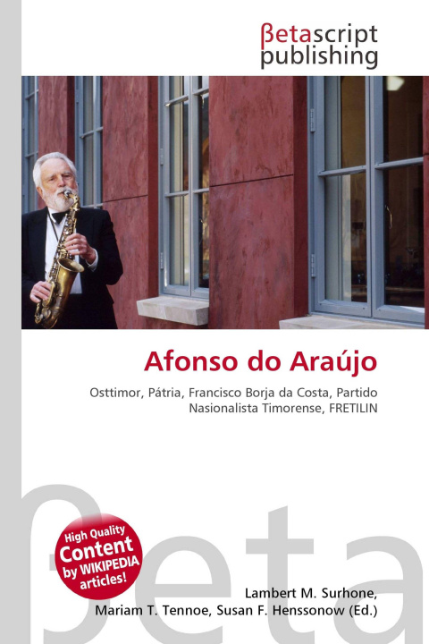 Kniha Afonso do Araújo Mariam T. Tennoe