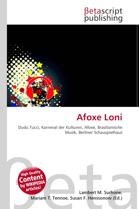 Kniha Afoxe Loni Mariam T. Tennoe