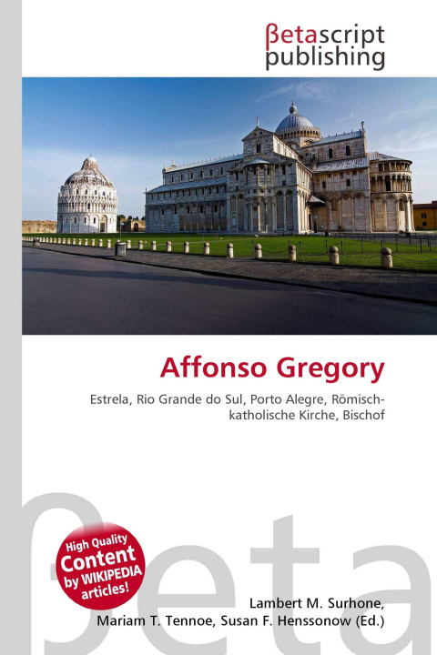 Kniha Affonso Gregory Mariam T. Tennoe