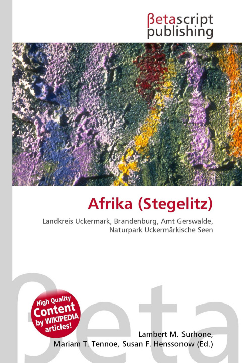Kniha Afrika (Stegelitz) Mariam T. Tennoe