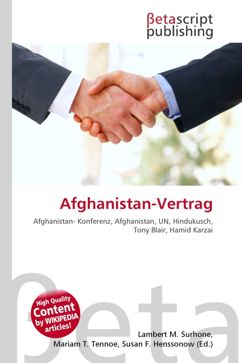 Kniha Afghanistan-Vertrag Mariam T. Tennoe