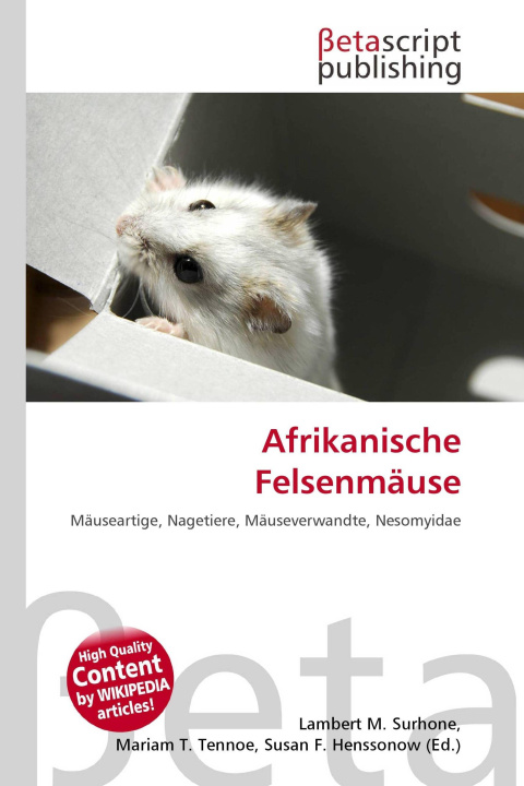 Kniha Afrikanische Felsenmäuse Mariam T. Tennoe