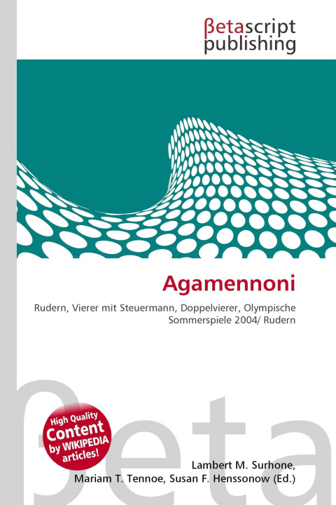 Kniha Agamennoni Mariam T. Tennoe