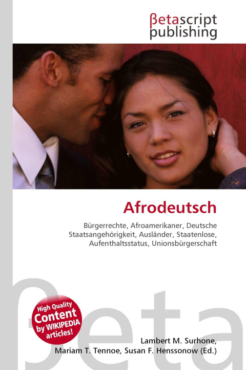 Kniha Afrodeutsch Mariam T. Tennoe