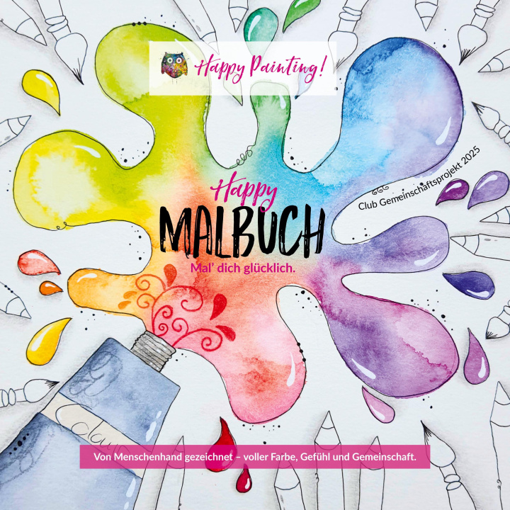 Kniha Happy Malbuch Happy Painting! Team