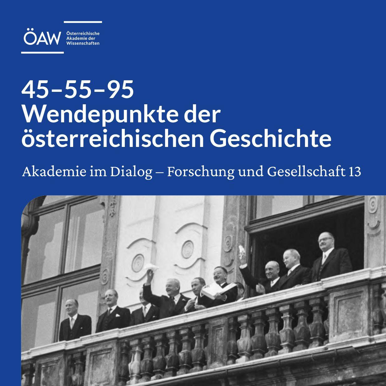Kniha 45¿55¿95 Österreichische Akademie der Wissenschaften