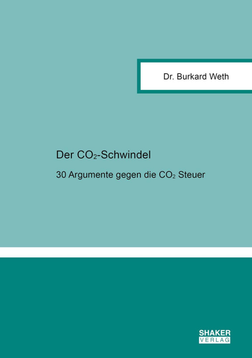 Kniha Der CO¿-Schwindel 