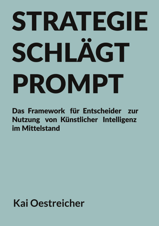 Kniha Strategie schlägt Prompt 