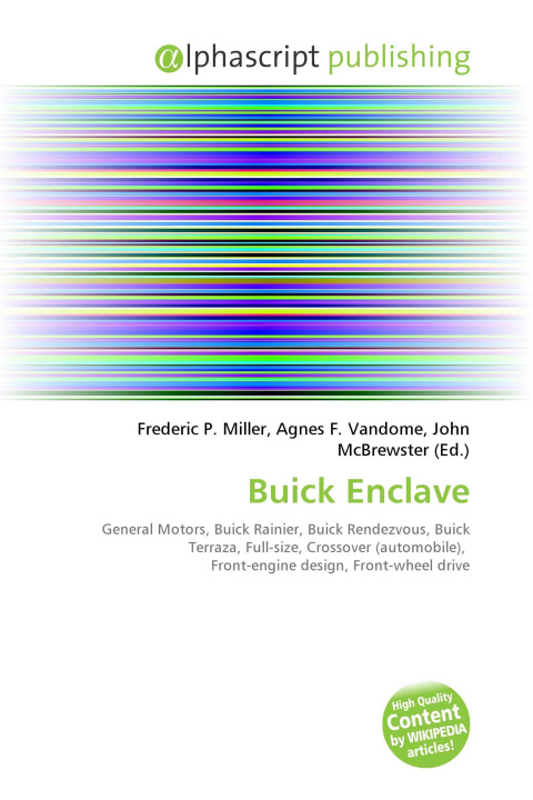Kniha Buick Enclave Agnes F. Vandome