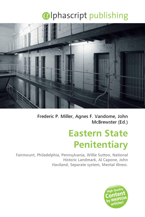 Boek Eastern State Penitentiary Agnes F. Vandome