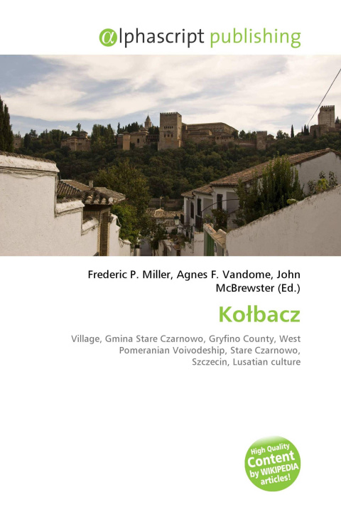 Kniha Ko¿bacz Agnes F. Vandome