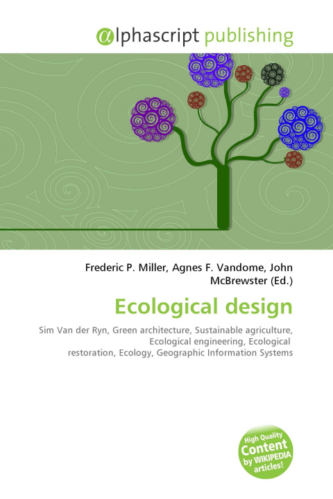Kniha Ecological design Agnes F. Vandome