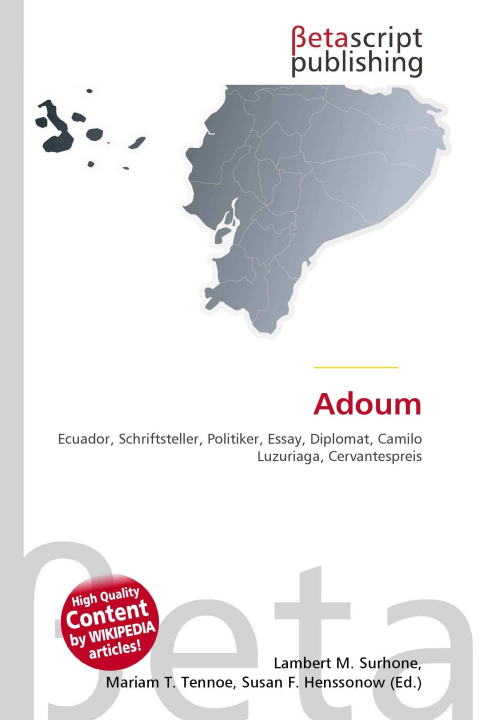 Kniha Adoum Miriam T. Timpledon