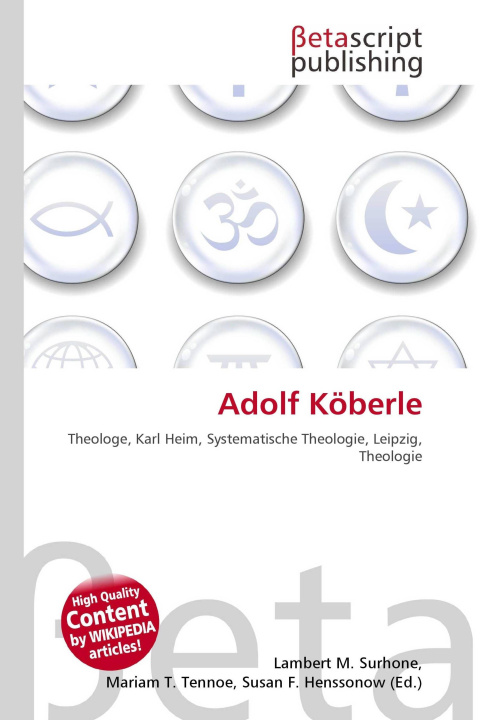Kniha Adolf Köberle Mariam T. Tennoe
