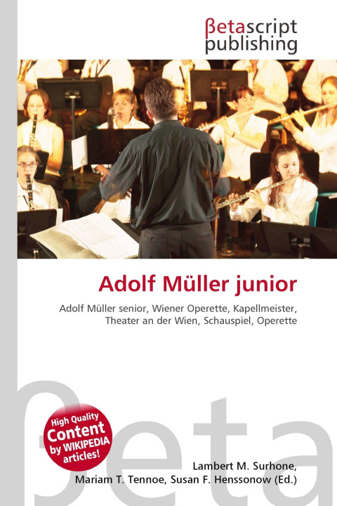 Kniha Adolf Müller junior Mariam T. Tennoe