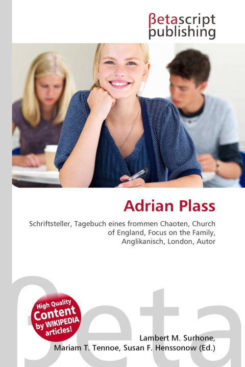 Kniha Adrian Plass Mariam T. Tennoe