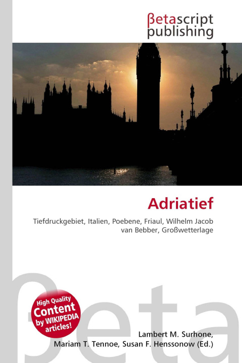 Kniha Adriatief Mariam T. Tennoe
