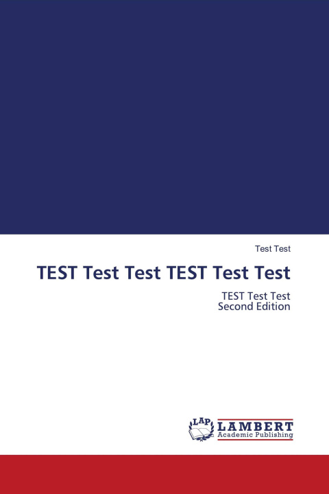 Könyv TEST Test Test TEST Test Test 