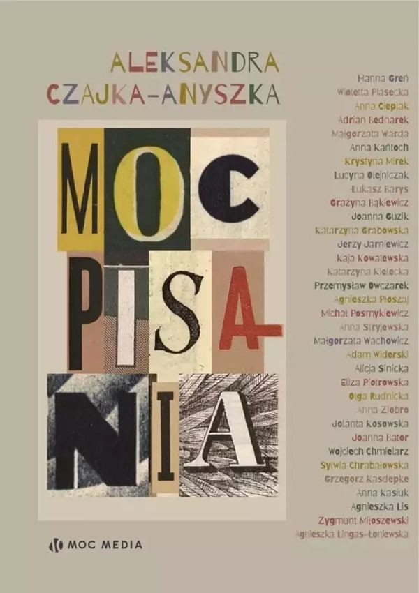 Knjiga Moc pisania Aleksandra Czajka-Anyszka