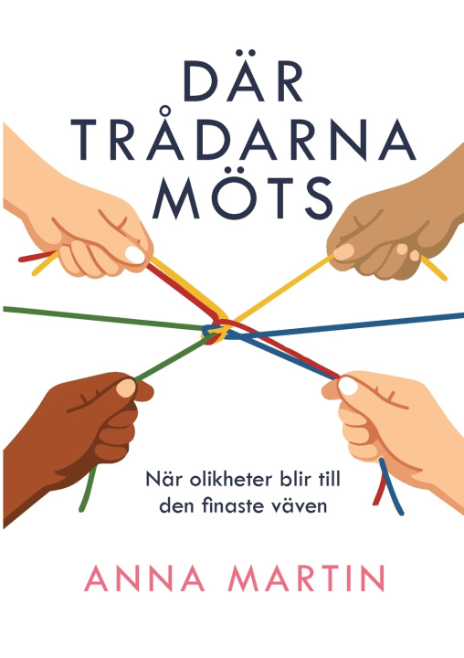 Kniha Där trådarna möts Anna Martin