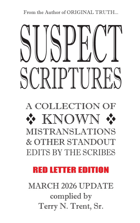 Knjiga Suspect Scriptures Terry N. Trent