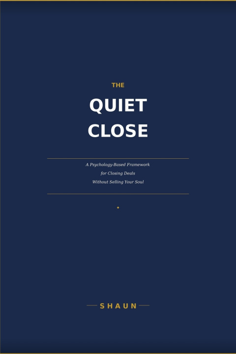 Kniha The Quiet Close Shaun Tucker