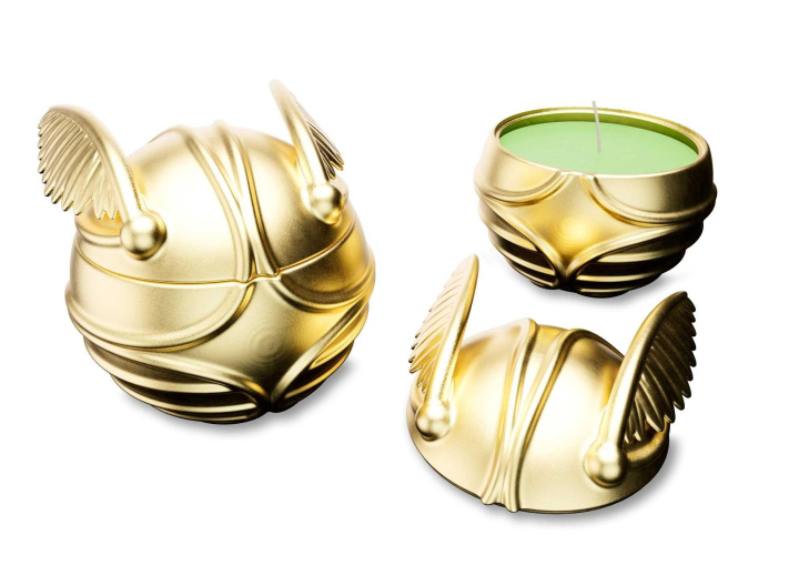 Libro Harry Potter: Golden Snitch Candle Insight Editions