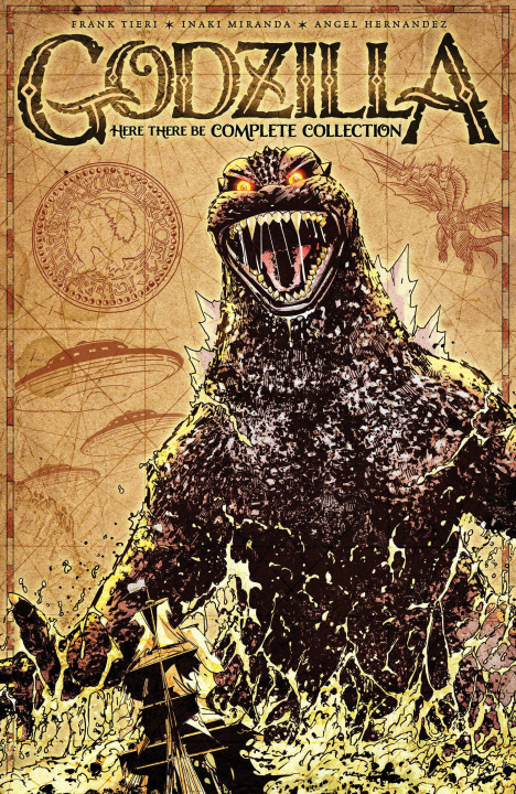 Boek Godzilla: Here There Be Complete Collection Inaki Miranda