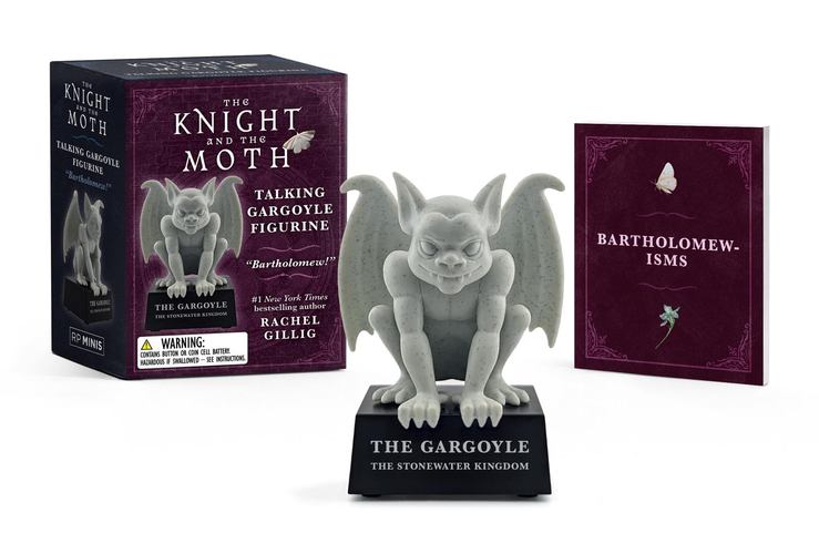 Juego/Juguete The Knight and the Moth Talking Gargoyle Figurine Rachel Gillig