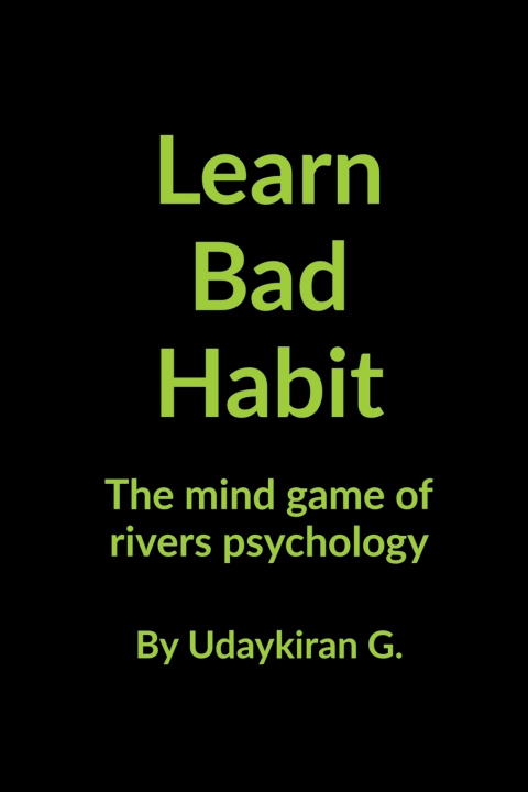 Knjiga Learn Bad Habit udaykiran G.