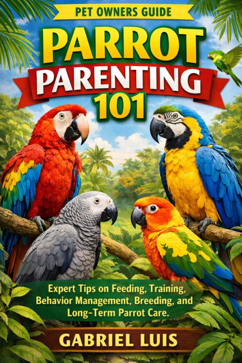 Libro PARROT PARENTING 101 GABRIEL LUIS