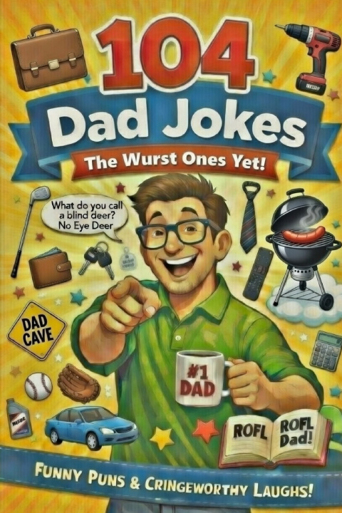 Knjiga 104 Dad Jokes Harry Sprout