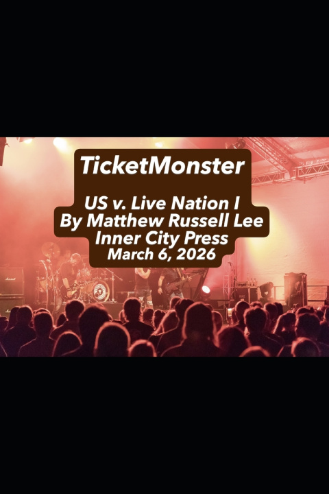 Kniha TicketMonster Matthew Russell Lee