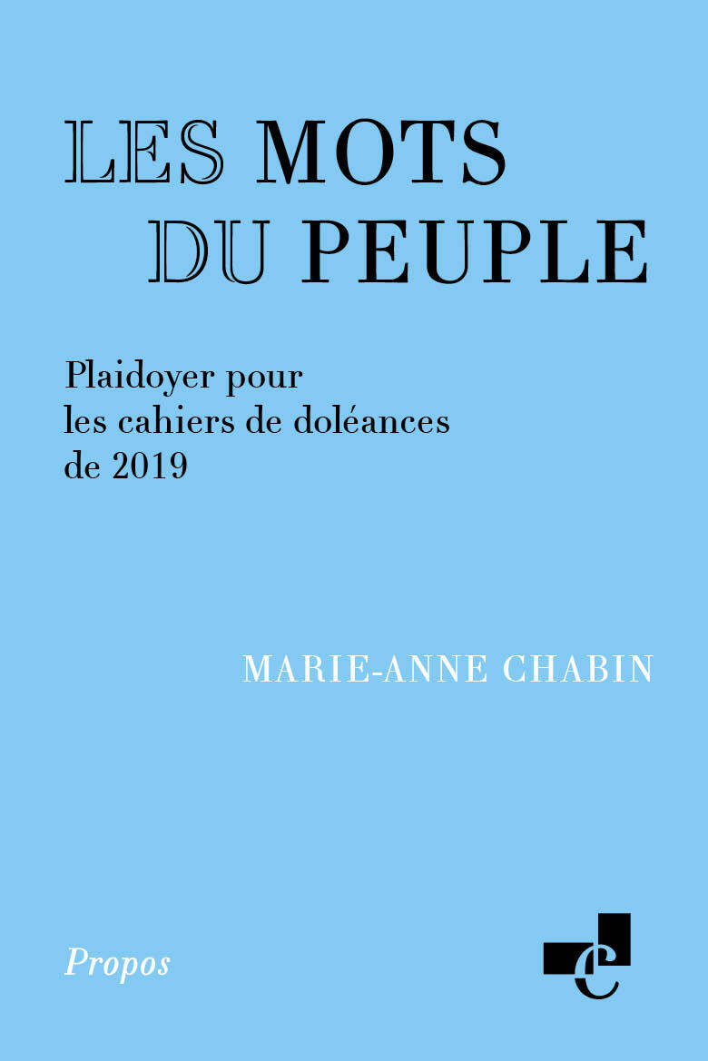 Kniha Les mots du peuple Chabin