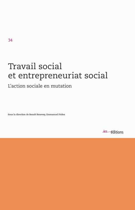Kniha Travail social et entrepreneuriat social 