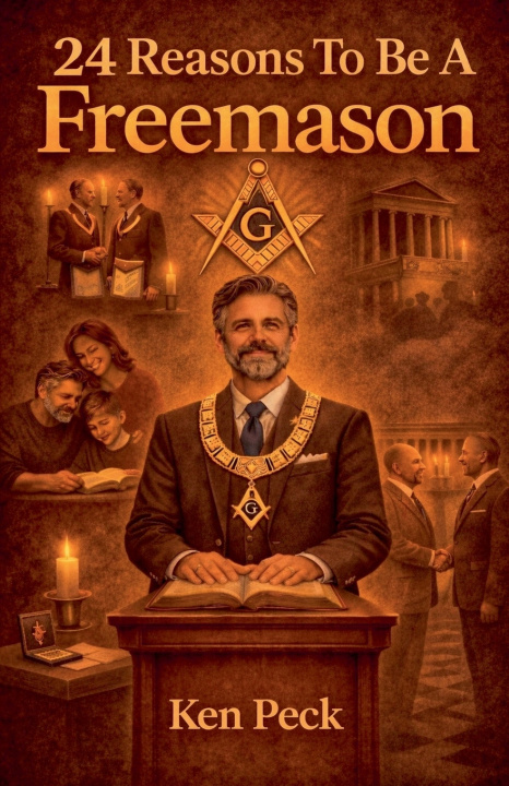 Kniha 24 Reasons To Be A Freemason Ken Peck